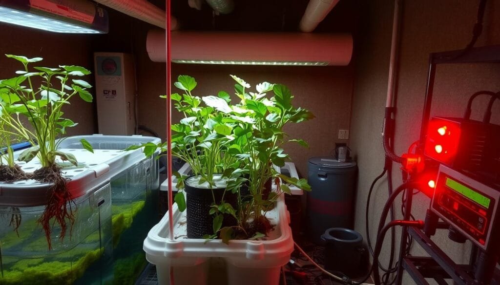 Off-Grid Hydroponics system for growing leafy greens